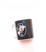 Caneca De Porcelana 320ml Do Vasco Oficial Licenciado